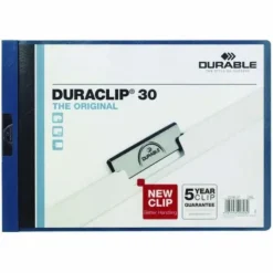 DOSSIER DURABLE A4 DURACLIP 30H AP.AZ