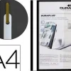 DURABLE DURAPLUS CARPETA DE FASTENER - PARA FORMATO A4+ - COMPARTIMENTO INTERIOR - TAPA POSTERIOR DE COLOR NEGRO