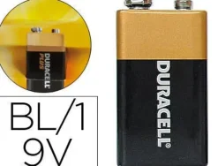 DURACELL MN1604B1 PILA ALCALINA 9V 6LP3146 PLUS POWER (1 UNIDAD)