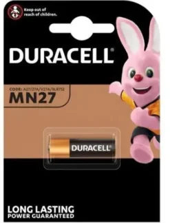DURACELL PILA ALCALINA MN27 A27/27A/V27A/8LR732 12V - 1 UNIDAD