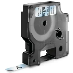 DYMO D1 CINTA DE ETIQUETAS ORIGINAL PARA ROTULADORA - TEXTO NEGRO SOBRE FONDO BLANCO - ANCHO 9MM X 7 METROS - S0720670