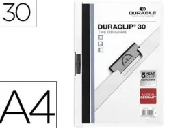 EDDING DOSSIER DURABLE A4 DURACLIP 30H BLANC 2200 BLANCO MAK180252