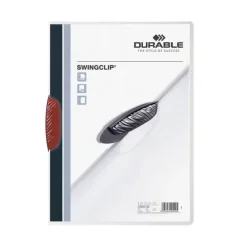 EDDING DOSSIER DURABLE A4 PINZA 30H ROJO 2260 ROJA MAK209830