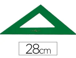 EDDING ESCUADRA PLASTICO FABER 28CM 90566-28 MAK600046