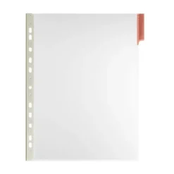 EDDING FUNDA CLASIF.DURABLE PIVOTE/TALA.ROJO 5607-03 ROJO MAK209871