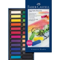 EDDING PASTEL BLANDO FABER CASTELL MINI 24C. 128224 MAK619830