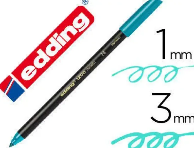 EDDING ROTULADOR EDDING 1200 VERDE METALICO 101200-74 VER MAK119261