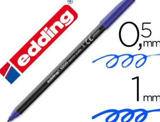 EDDING ROTULADOR EDDING 1200 AZUL 101200-03 AZU MAK080205