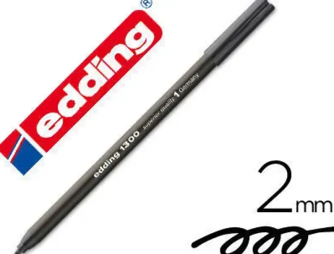 EDDING ROTULADOR EDDING 1300 NEGRO 101300-01 NEG MAK080213
