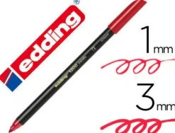 EDDING ROTULADOR EDDING 1200 ROJO METALICO 101200-72 ROJ MAK119259