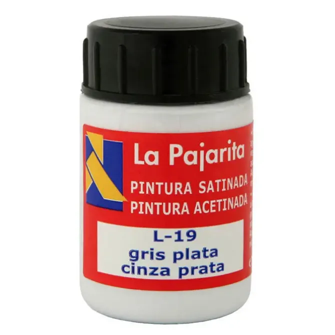EDDING TEMPERA LA PAJARITA 35ML GR.PLATA/6UD 112122-19 MAK649864