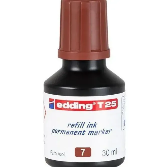 EDDING TINTA EDDING T-25 MARRON T 25 30ML T25-07