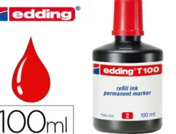 EDDING TINTA EDDING T-100 ROJA 10T100-02 MAK119837