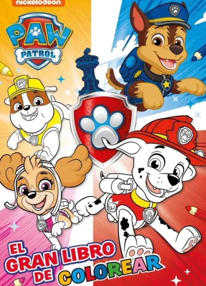 EL GRAN LIBRO DE COLOREAR (PAW P