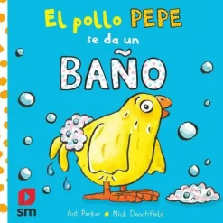 EL POLLO PEPE SE DA UN BANO. SM