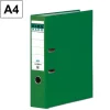ELBA ARCHIVADOR RADO-CHIC VERDE 80MM A4 CON CANTONERAS CARTON FORRADO PLASTICO REF.1047702