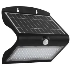 ELBAT APLIQUE LED SOLAR DOBLE ILUMINACION 8W - 850LM - LUZ FRIA 6000K - LUZ CALIDAD 3000K - SENSOR DE MOVIMIENTO