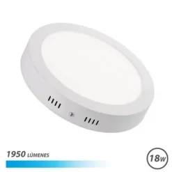 ELBAT DOWNLIGHT DE PARED LED 18W 1950LM - FORMA CIRCULAR 225MM - 6500K LUZ FRIA