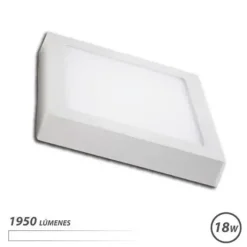 ELBAT DOWNLIGHT DE PARED LED 18W 1950LM - FORMA CUADRADA 225MM - 4000K LUZ BLANCA