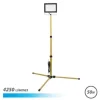 ELBAT FOCO LED CON TRIPODE 50W - 4250 LUMENES - 6500K LUZ FRIA - CABLE DE 3M - IP65 PARA USO EN EXTERIOR