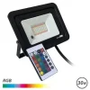 ELBAT FOCO LED RGB 30W - CONTROL REMOTO - IP65 - IDEAL PARA EXTERIOR
