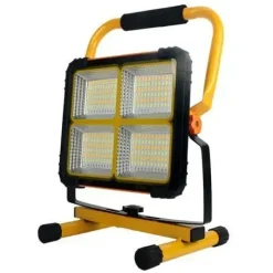 ELBAT FOCO SOLAR LED 120W 780LM - PANEL SOLAR INTEGRADO 6V, 3W - BATERIA 3.2V, 20000MAH - ANGULO ILUMINACION 360º - SOPORTE PLEGABLE