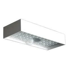 ELBAT LAMPARA SOLAR LED - 230X97X42.7MM - 6W, 900 LUMENES - LUZ BLANCA 4000K - SENSOR DE MOVIMIENTO - COLOR NEGRO