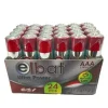 ELBAT PACK 24 PCS PILAS ALCALINAS LR03/AAA - COLOR VARIOS