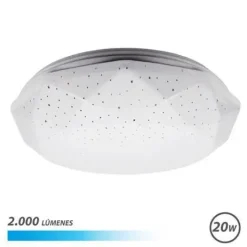 ELBAT SERIE NEPTUNO APLIQUE DE TECHO LED 20W 2000LM - 6500K LUZ FRIA - DIAMETRO 28CM