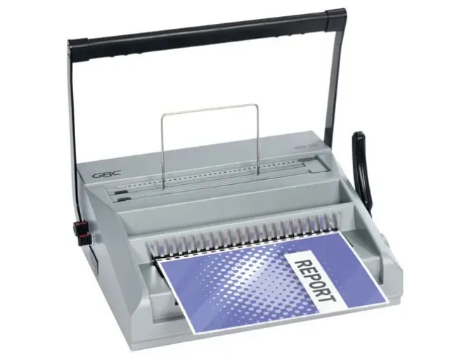 ENCUADERNADORA PARA ESPIRAL GBC MULTIBIND MB20 PERFORA 20 HOJAS TAMAÑO A4 ENCUADERNA 500 HOJAS