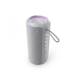 ENERGY SISTEM ALTAVOZ BLUETOOTH - TRUE WIRELESS - 40W - IPX6 - 12H AUTONOMIA - LED - MANOS LIBRES - RECICLADO - RADIO FM - USB-C - COLOR GRIS