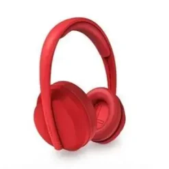 ENERGY SISTEM AURICULARES BLUETOOTH HOSHI ECO - PLASTICO 100% RECICLADO GRS - 23H DE BATERIA - DIADEMA AJUSTABLE - GRAVES PROFUNDOS - ASISTENTE DE VOZ - COLOR ROJO
