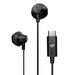 ENERGY SISTEM AURICULARES DE BOTON - SONIDO HD - CONEXION TIPO C - MICROFONO INTEGRADO - CONTROL DE REPRODUCCION - CABLE 120 CM - PACKAGING RECICLADO - COLOR NEGRO