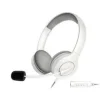 ENERGY SISTEM AURICULARES OFFICE 3 - USB Y 3.5MM PLUG - CONTROL DE VOLUMEN Y SILENCIO - BRAZO RETRACTIL MICROFONO - COLOR BLANCO