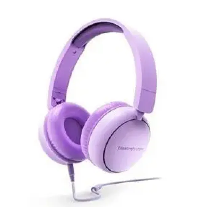 ENERGY SISTEM AURICULARES CON CABLE - PLASTICO 100% RECICLADO - CABLE EXTRAIBLE - MICROFONO - ASISTENTE DE VOZ - COLOR VIOLETA