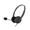 ENERGY SISTEM AURICULARES OFFICE 2 - PC/MAC/SMARTPHONE COMPATIBLE - 3.5MM PLUG - MICROFONO CON BRAZO RETRACTIL - COLOR NEGRO