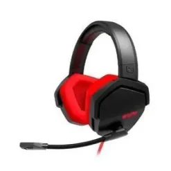 ENERGY SISTEM AURICULARES GAMING ESG 4 SONIDO ENVOLVENTE 7.1 - LED LIGHT - ALMOHADILLAS DE CUERO PROTEICO - COLOR ROJO