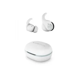 ENERGY SISTEM AURICULARES INALAMBRICOS - TRUE WIRELESS - BLUETOOTH 5.3 - IPX5 - 20H AUTONOMIA - SECURE-FIT+ - APP PERSONALIZABLE - MICROFONO ESTEREO - COLOR BLANCO