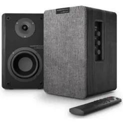 ENERGY SISTEM STUDIO MONITOR 4 HI FI ALTAVOCES ACTIVOS DE ESTANTERIA - ENTRADA DOBLE RCA - COLOR NEGRO