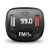 ENERGY SISTEM TRANSMISOR FM PARA EL COCHE - BLUETOOTH - MICROSD - USB MP3 - ASISTENTE DE VOZ - MANOS LIBRES - COLOR NEGRO