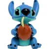 ENESCO DISNEY LILO & STITCH STITCH CON COCO - FIGURA DE COLECCION - FABRICADA EN RESINA - TALLADO Y PINTADO A MANO