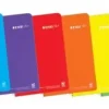 ENRI PLUS PACK DE 5 CUADERNOS ESPIRAL FORMATO CUARTO 1 LINEA - 80 HOJAS 90GR CON MARGEN - CUBIERTA DE PLASTICO - COLORES SURTIDOS