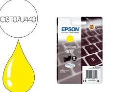 EPSON 407 AMARILLO CARTUCHO DE TINTA ORIGINAL - C13T07U440