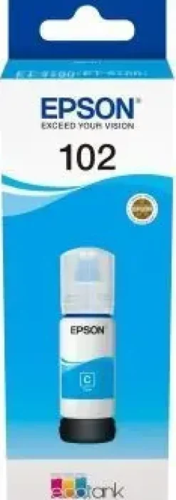 EPSON 102 CYAN BOTELLA DE TINTA ORIGINAL - C13T03R240