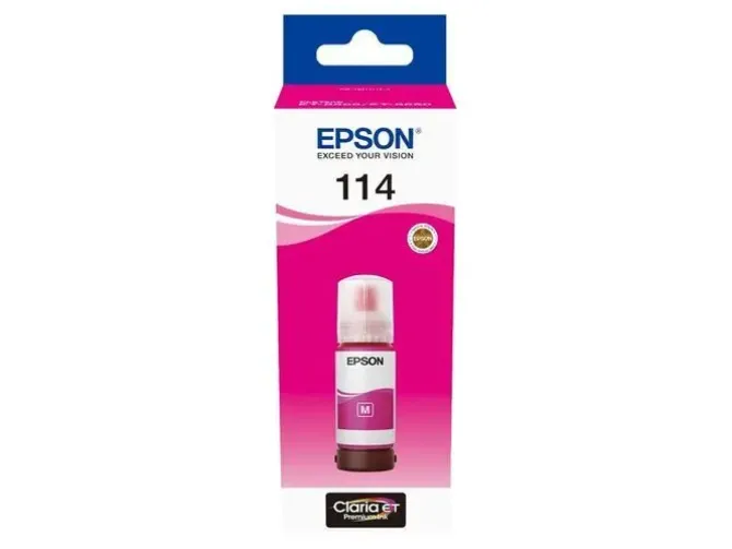 EPSON 114 MAGENTA BOTELLA DE TINTA PIGMENTADA ORIGINAL - C13T07B340