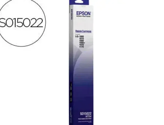 EPSON LQ1000/ERC20 NEGRA CINTA MATRICIAL ORIGINAL - C13S015022