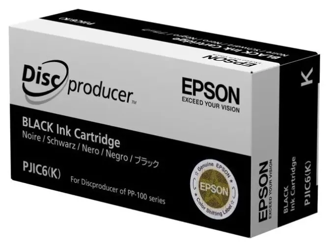 EPSON PJIC6/PJIC7 NEGRO CARTUCHO DE TINTA ORIGINAL - C13S020693/C13S020452