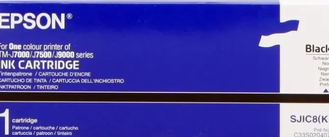 EPSON SJIC8(K) NEGRO CARTUCHO DE TINTA ORIGINAL - C33S020407