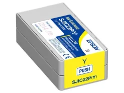 EPSON SJIC22P AMARILLO CARTUCHO DE TINTA ORIGINAL - C33S020604/SJIC22P(Y)