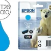 EPSON T2612 (26) CYAN CARTUCHO DE TINTA ORIGINAL - C13T26124012